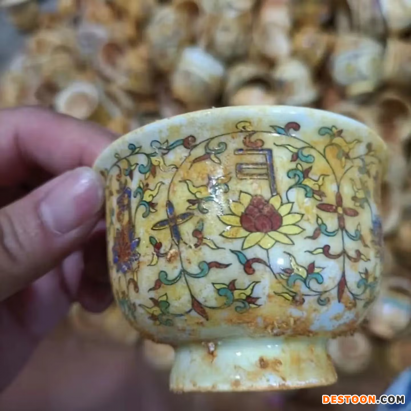 从海里捞上来的处理海捞瓷仿古瓷器古玩古董老货收藏老物件 董老货收藏