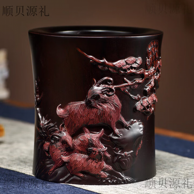 紫檀木笔筒怎么卖收购好